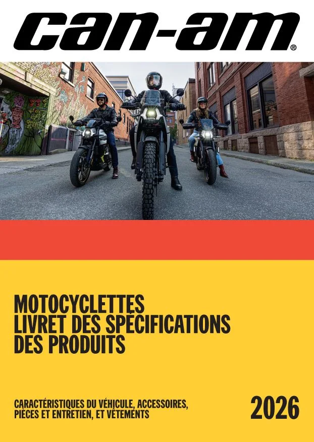 Couverture du catalogue On-Road · 2 roues