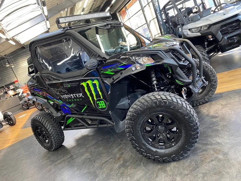 Can-Am Maverick personnalisé chez 3B Normandie, vue 4