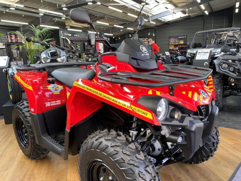 Can-Am Outlander personnalisé chez 3B Normandie, vue 5