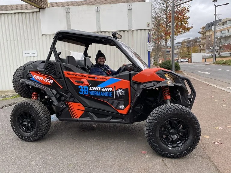 Can-Am Maverick personnalisé chez 3B Normandie, vue 10