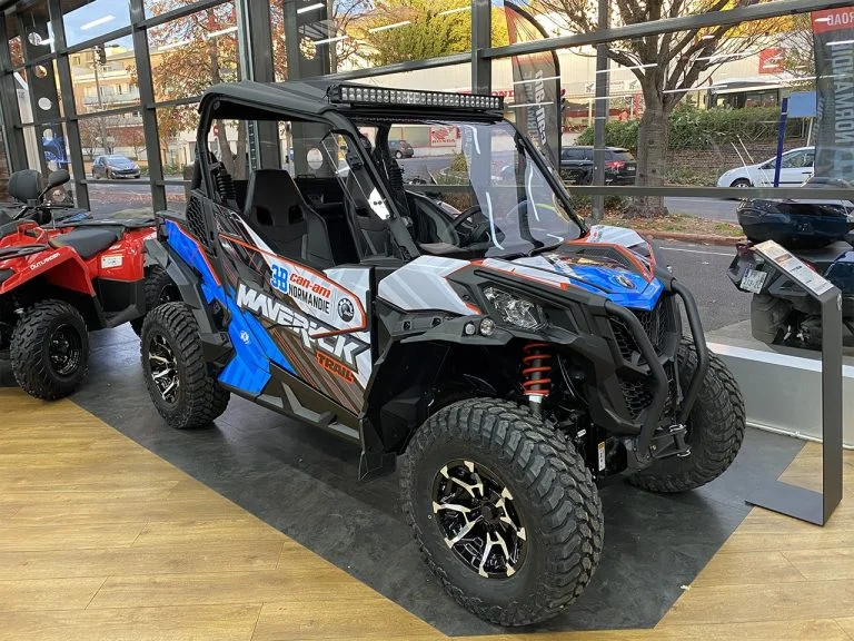 Can-Am Maverick personnalisé chez 3B Normandie, vue 5
