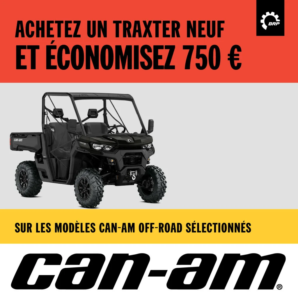 Can-Am Traxter — 750 € de remise