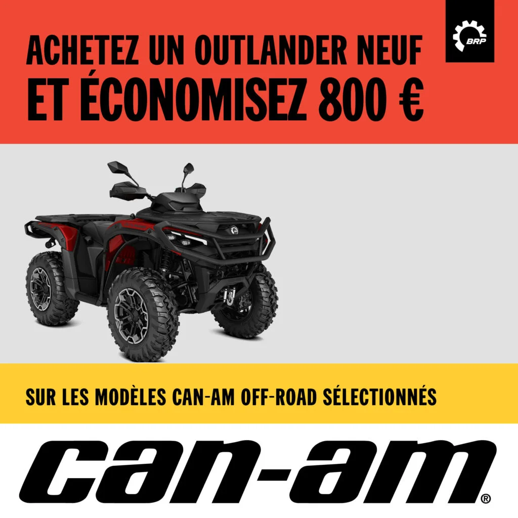 Can-Am Outlander — Offre Outlander grandes cylindrées